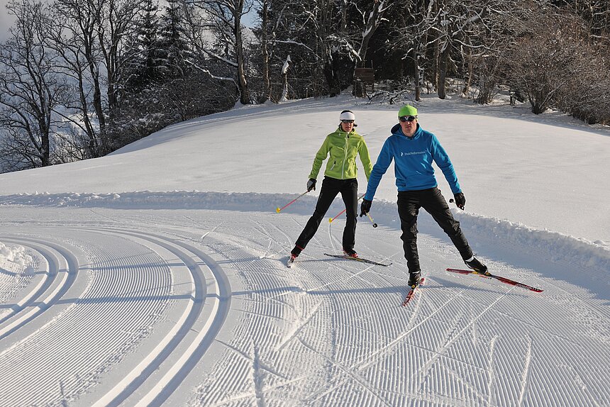 Flachau offers a wide network of cross-country ski tracks for classic as well as for skating fans.