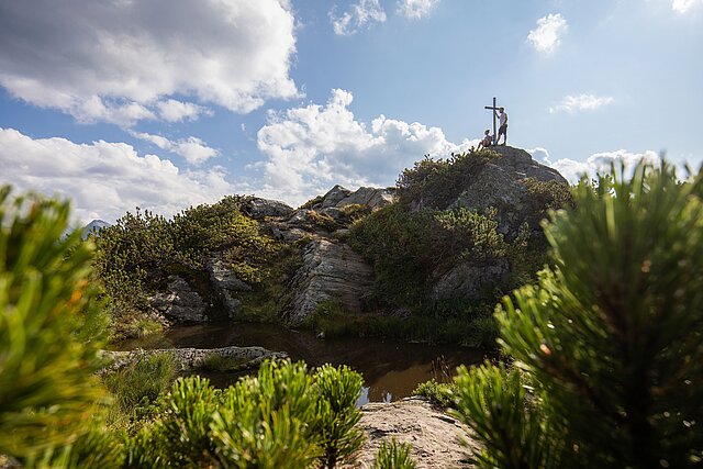 <p>Salzburg summit game Saukarfunktel - summit victory in the hiking paradise of Flachau</p>